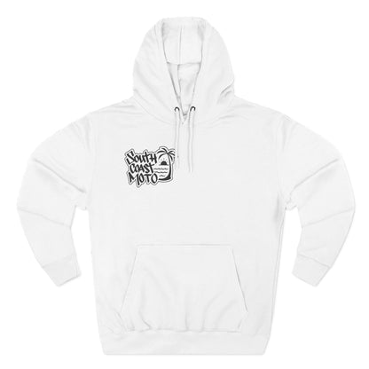 Built Not Bought Hoodie — South Coast Moto Fleece Pullover