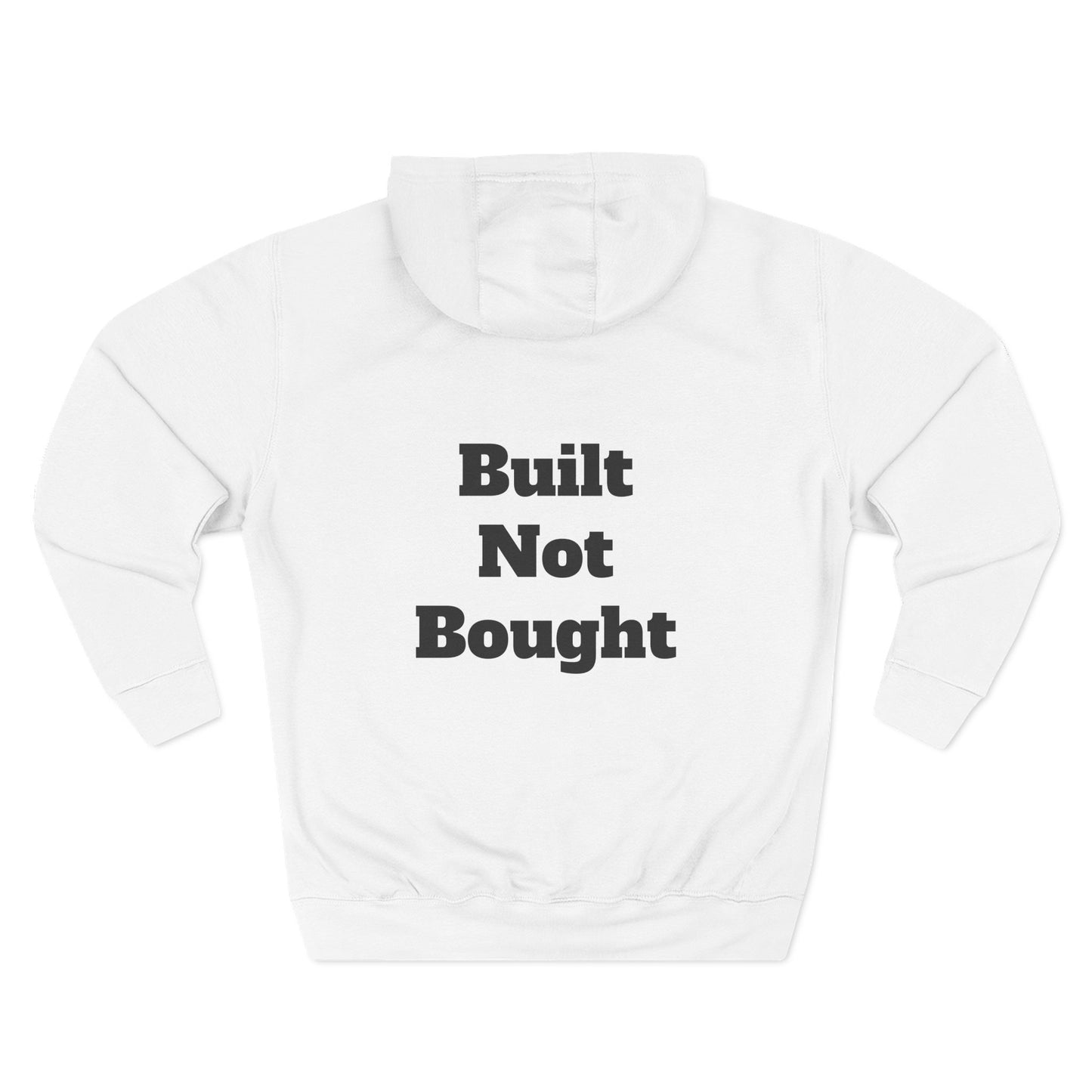 Built Not Bought Hoodie — South Coast Moto Fleece Pullover
