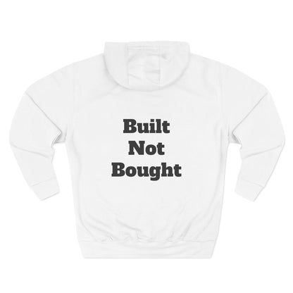 Built Not Bought Hoodie — South Coast Moto Fleece Pullover