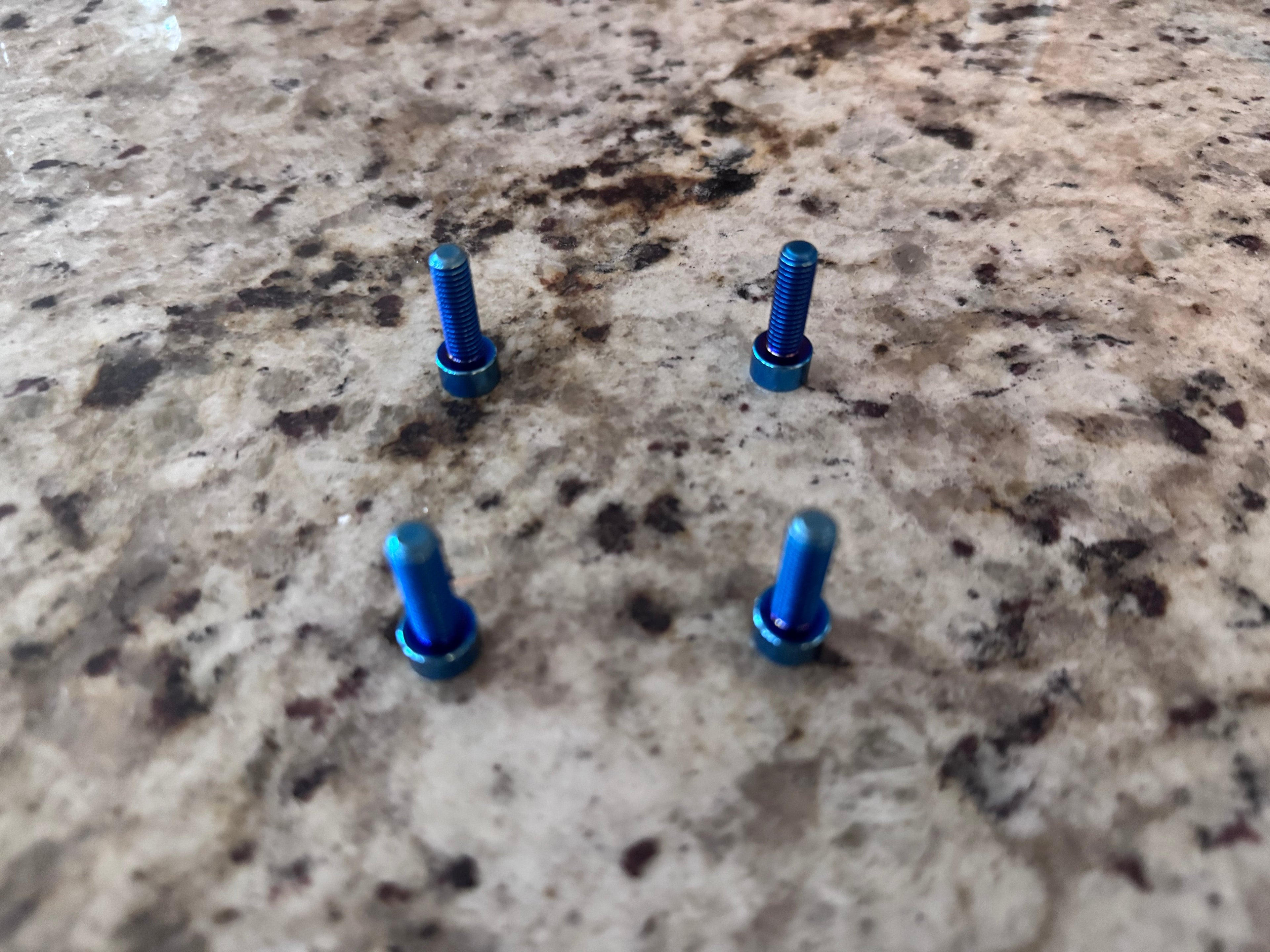 Super 73 Titanium Bar Clamp Bolts