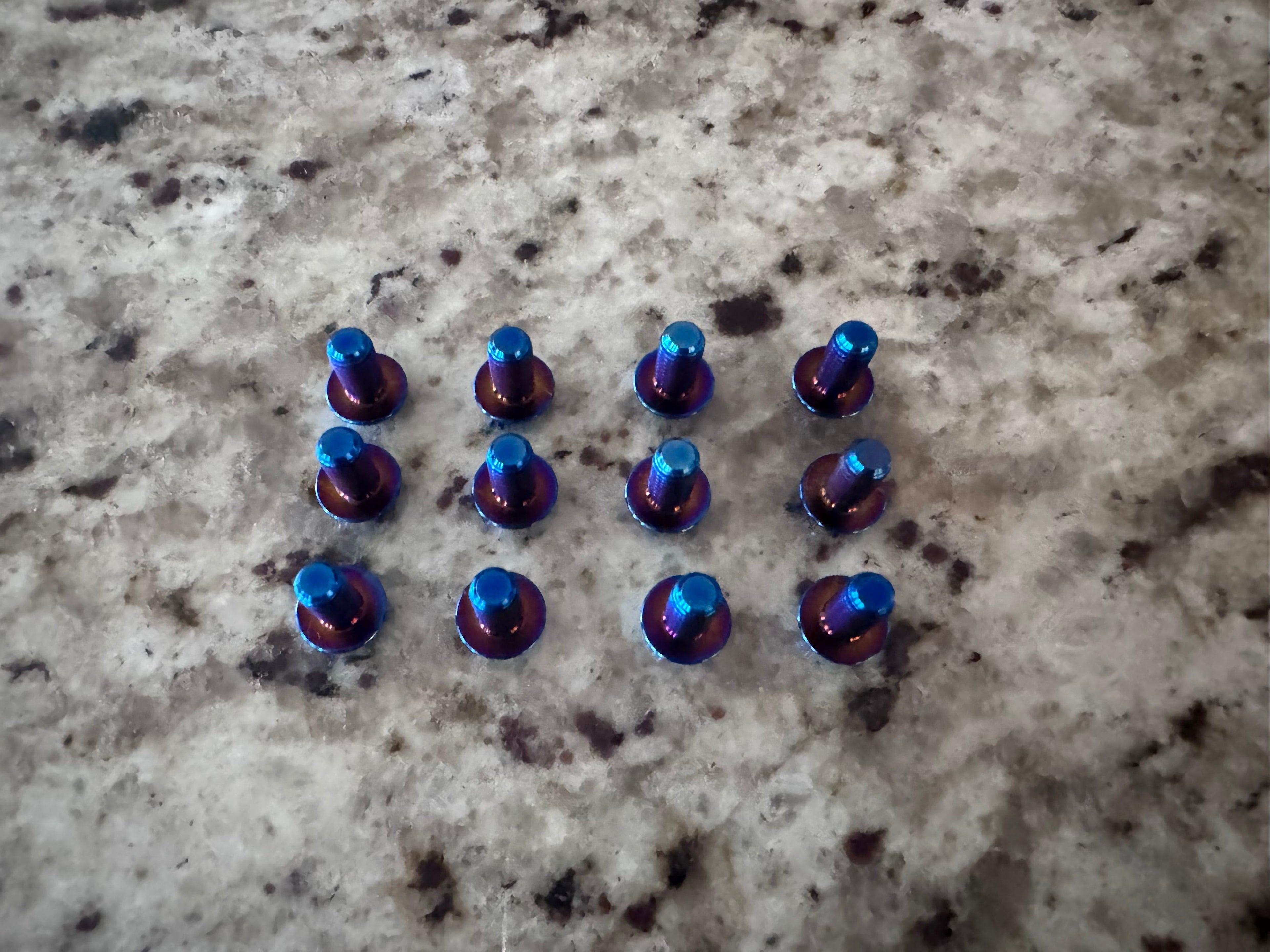 Super 73 Titanium Frame Bolts