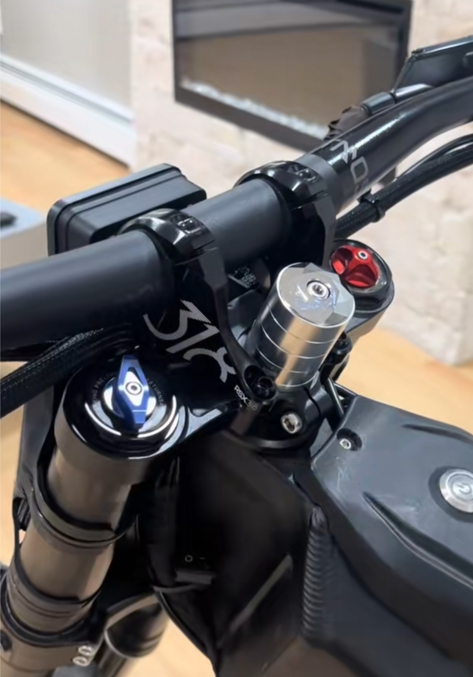 Chrome Spacers + Chrome Stem Cap Bundle