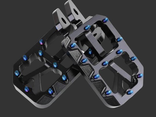 Extra Wide Foot Pegs For Emotos