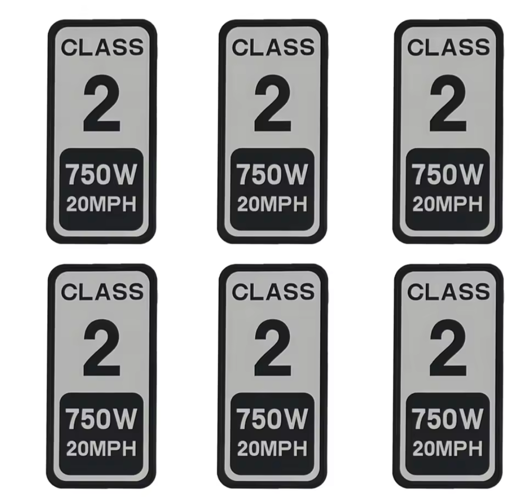 Street Legal Emoto Sticker                    (Pack of 2)