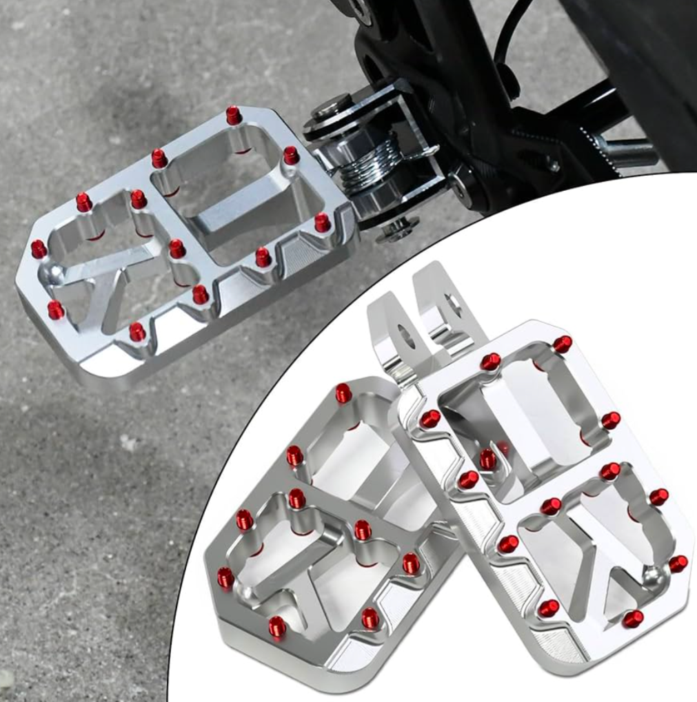 Extra Wide Foot Pegs For Emotos