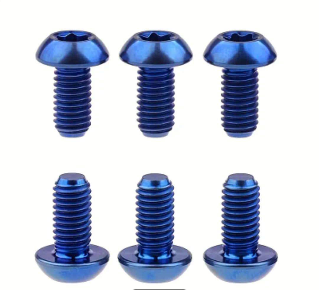 Pre - Order Titanium Brake Rotor Bolts For Ebike