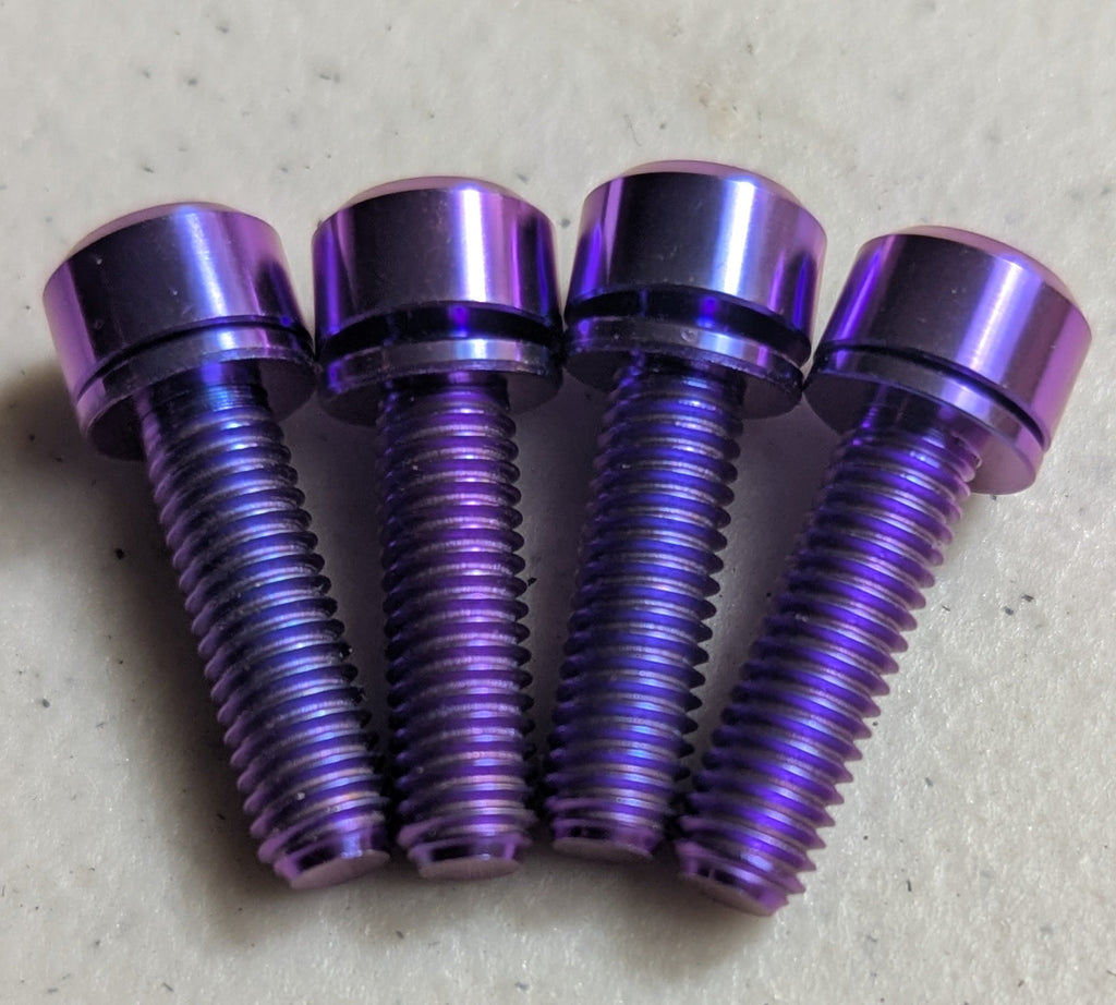 Super 73/ Ridstar/ Macfox/ Direct Mount Titanium Bolts (Pack of 4)